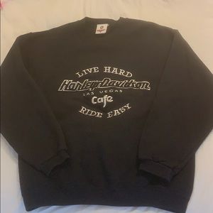 Harley davidson cafe crewneck